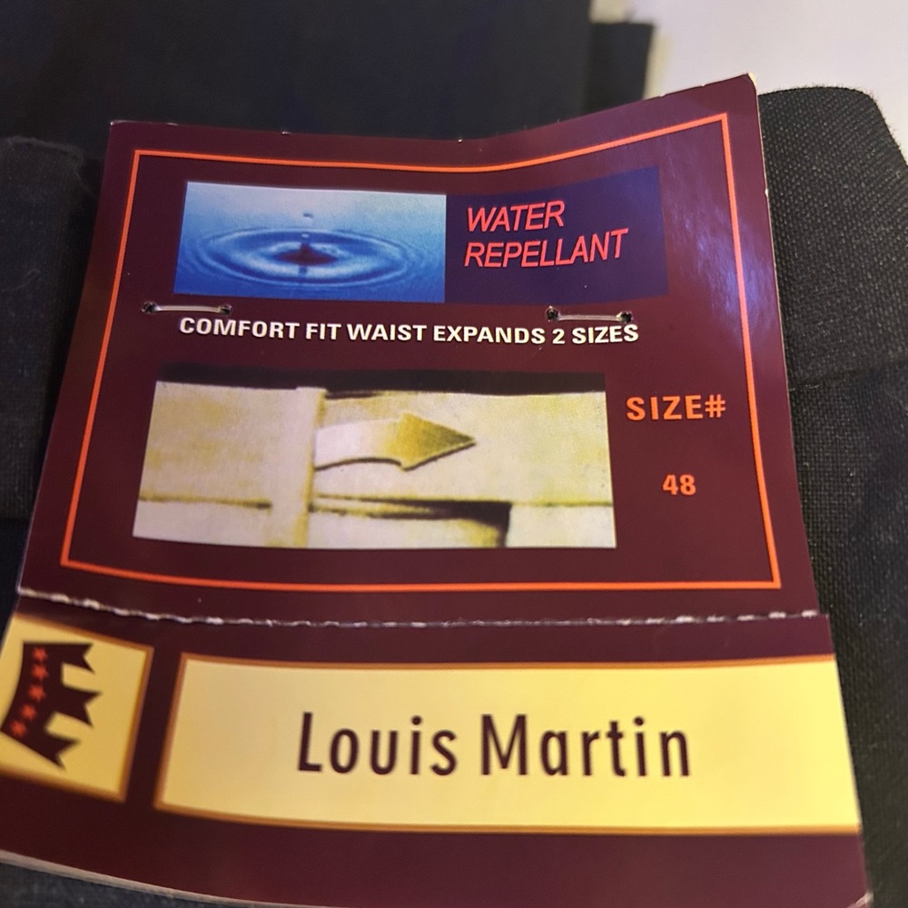 Charcoal Gray Water-Repellant Pants